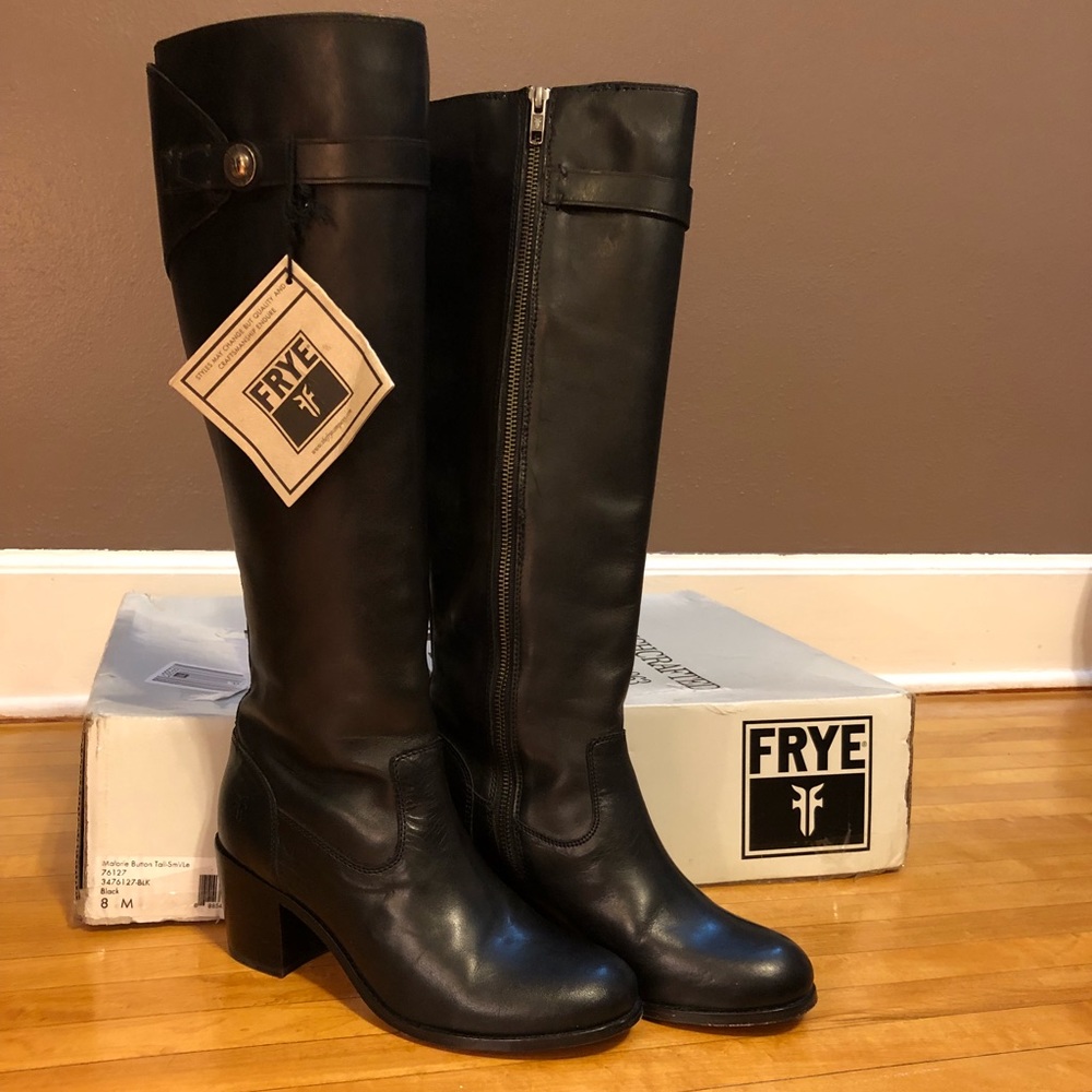 Frye Malorie Tall Black